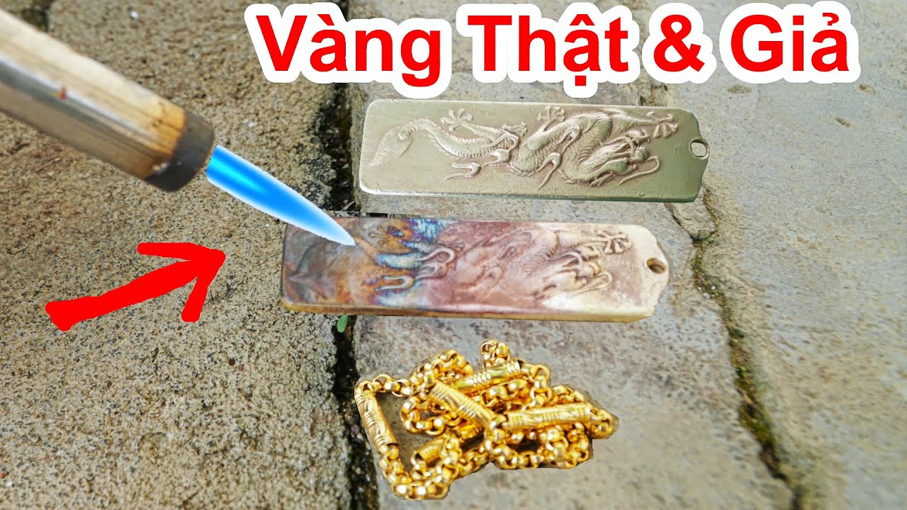 phân biệt vàng giả