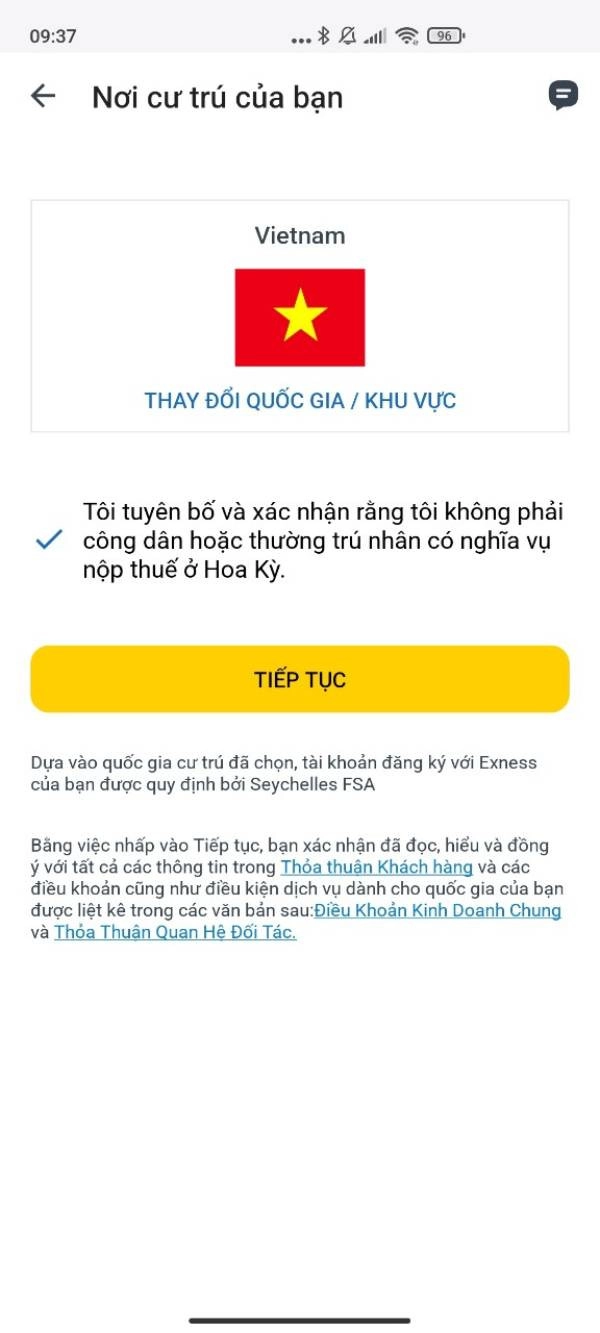 Chọn nơi cư trú