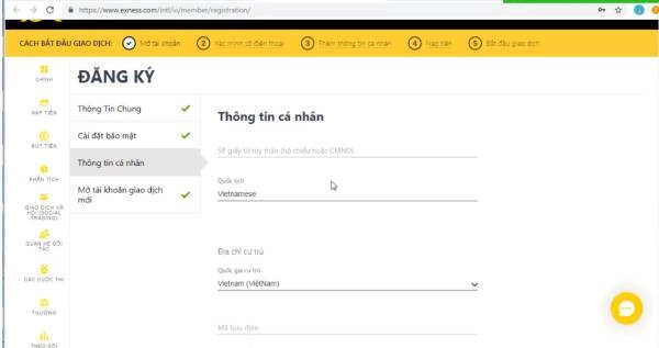 Nhập đầy đủ thông tin